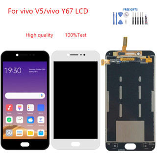 อะไหล่หน้าจอสัมผัสดิจิทัล LCD แบบเปลี่ยน สําหรับ vivo V5 vivo Y67 vivo V5 vivo Y67