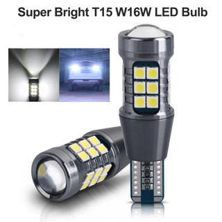 หลอดไฟท้ายรถยนต์ T15 W16W Led 921 912 Bulb 3030 27SMD Led Canbus 12V 1 ชิ้น