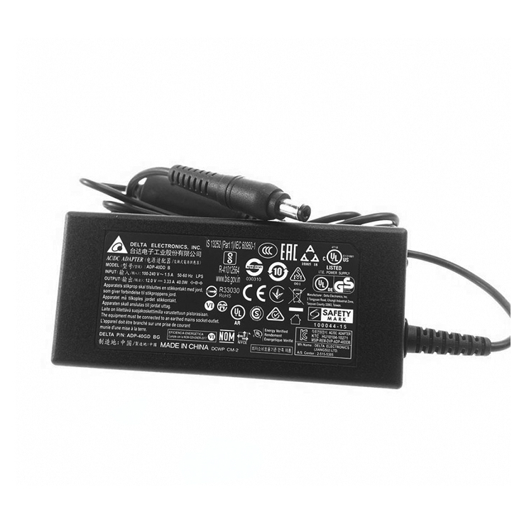 Delta 12V3.33A/4A Power charger สําหรับ Dell S2340l S2240M จอแสดงผล AC อะแดปเตอร์ ADP-40DD B 5.5 มม.* 2.5 มม.