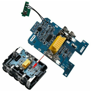 บอร์ดป้องกันที่ชาร์จแบตเตอรี่ 18V Li-Ion PCB สําหรับ Makita BL1830 BL1815 BL1860