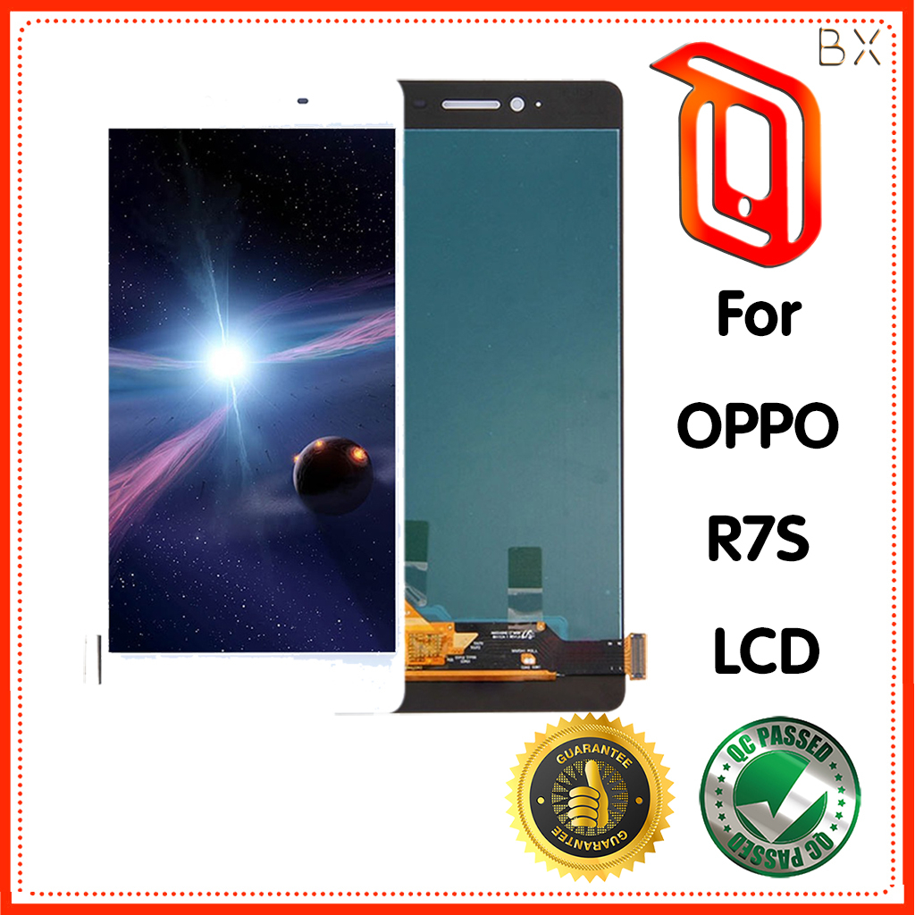 อะไหล่หน้าจอสัมผัสดิจิทัล LCD R7S แบบเปลี่ยน สําหรับ OPPO R7S R7S