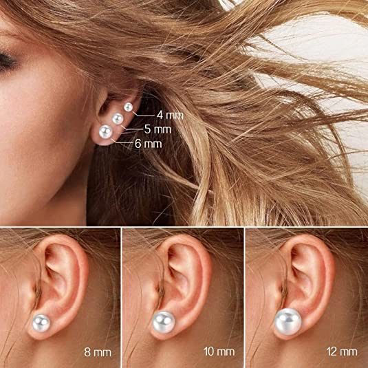 #ต่างหูมุก
#เครื่องประดับHypoallergenic
#ต่างหูสแตนเลสปราศจากนิกเกิล
#เครื่องประดับมุกเทียม
#ต่างหูมุกขนาดต่างกัน