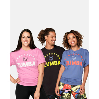 Zumba เสื้อยืด เสื้อกีฬา ฟิตเนส สําหรับผู้ชาย ผู้หญิง 0138