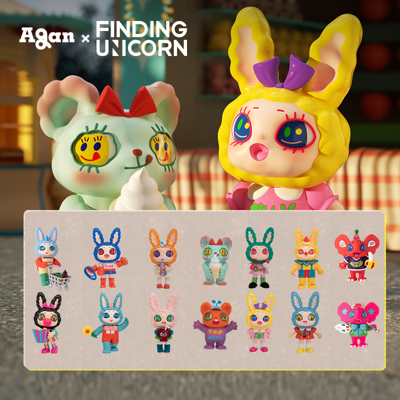 F.UN Agan American Vintage Series Finding unicorn