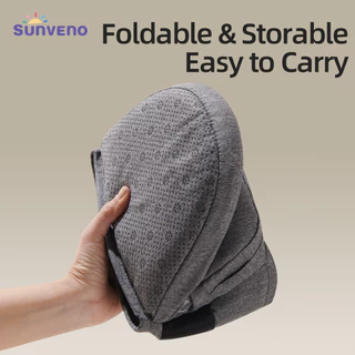 Sunveno กระเป๋าอุ้มเด็กทารก คาดเอว อเนกประสงค์ พับได้ พร้อมกระเป๋าจัดเก็บ ออกแบบตามสรีรศาสตร์ สําหรับบ้าน นอกบ้าน เดินทาง เด็ก 0-36 เดือน