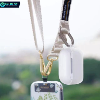 Switcheasy/Mageasy สายคล้องโทรศัพท์มือถือ ไนล่อน ปรับได้ พร้อมสายคล้องข้อมือ และคลิปหนีบโทรศัพท์ สําหรับสมาร์ทโฟนทุกรุ่น iphone
