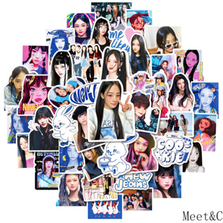 ∗50 ชิ้น【สติกเกอร์ Kpop ยีนส์ใหม่】อะนิเมะ กันน้ํา ตกแต่งสเก็ตบอร์ด❀ม❀