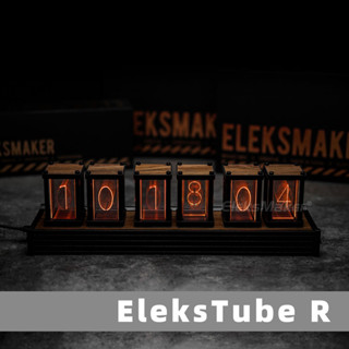 -LW- Em EleksMaker นาฬิกาดิจิทัลตั้งโต๊ะ LED RGB สําหรับตกแต่ง