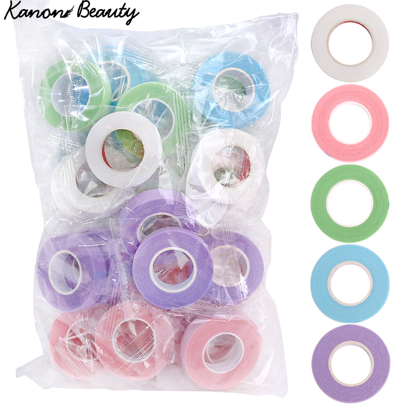 ขายส่ง Eyelash Extension Tape Under Eye Patch ง่ายต่อการฉีกขาด Micropore Tape Professional Lashes Tape Sensitive Skin โดยใช้