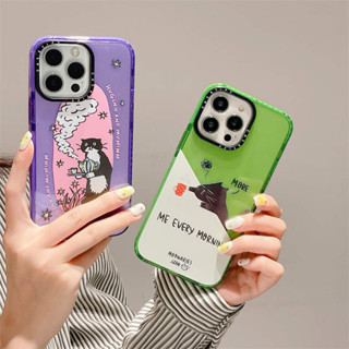 เคสโทรศัพท์มือถือ ลายการ์ตูนแมวน่ารัก สําหรับ Samsung Galaxy s23 + s22 ultra s23 plus iPhone xs max xr 11 pro max 12x13 pro 14 pro max