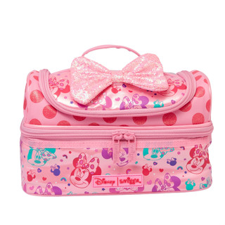 SMIGGLE กระเป๋าใส่กล่องอาหารกลางวัน ลายการ์ตูนมินนี่เมาส์