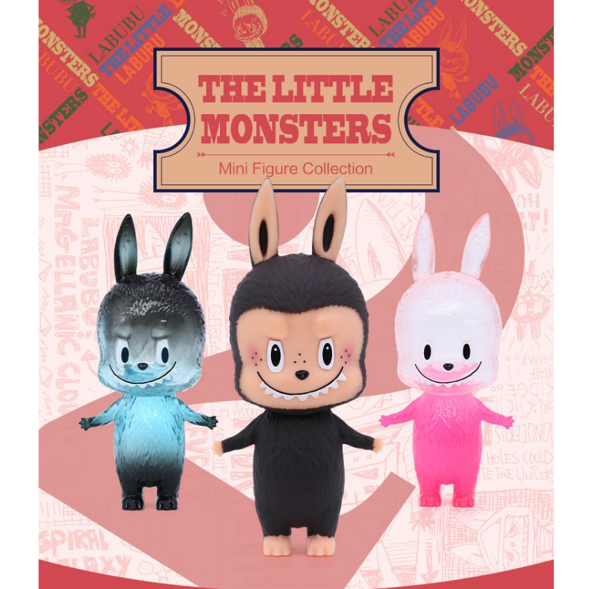 ของแท้ Zimomo 2 The Little Monster Mini figure collection Labubu Series