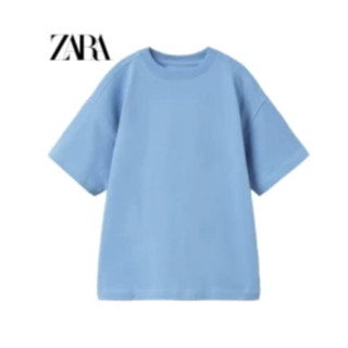 Zara ใหม่ ขายดี เสื้อยืด ผ้าฝ้าย พิมพ์ลาย สําหรับผู้ชาย และผู้หญิง