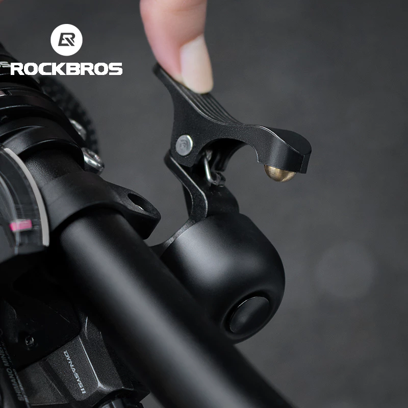 【TH Delivery】ROCKBROS กระดิ่งติดจักรยาน ซ้ายและขวา เสียงคมชัด อุปกรณ์เสริม สําหรับเด็ก