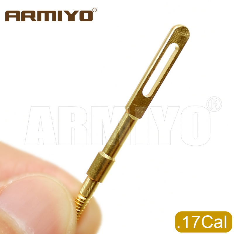 Armiyo Patch Puller Holder Fit .17Cal to 12GA 9mm Bore Equipment Barrel Clean Kit