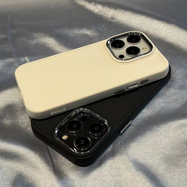 เคสซิลิโคนนิ่ม สีน้ําตาล กันกระแทก สําหรับ iPhone 16ProMax15 Pro Max 14 Pro max 13 Pro max 12 Pro max 11 Pro max xr xs max