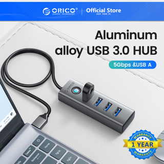 Orico อะแดปเตอร์ฮับ USB 5Gbps ความเร็วสูง 4 พอร์ต USB 3.2 GEN1 (PDD4U)