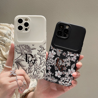 เคสโทรศัพท์มือถือนิ่ม ลายการ์ตูนโลโก้ D1or ดอกไม้น่ารัก สําหรับ iPhone14 14pro 14promax iPhone13 13pro 13promax iPhone12 12pro 12promax iPhone11 11promax x xs xr xsmax