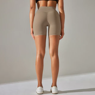 Fit.HER กางเกงขาสั้น เอวสูง ผ้ายืด สองด้าน เหมาะกับการเล่นโยคะ ฟิตเนส กีฬา ฤดูใบไม้ผลิ ฤดูร้อน สําหรับผู้หญิง