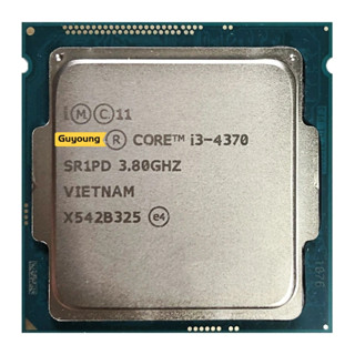 Yzx Core โปรเซสเซอร์ CPU i3 4370 i3-4370 3.3 GHz 4M 54W LGA 1150