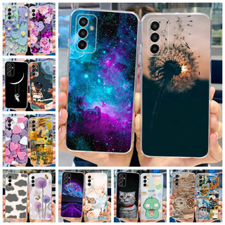 เคสโทรศัพท์มือถือ ซิลิโคนนิ่ม ลายอวกาศ หรูหรา สําหรับ Samsung Galaxy M13 4G SM-M135F M13 F13 2022 6.6 นิ้ว