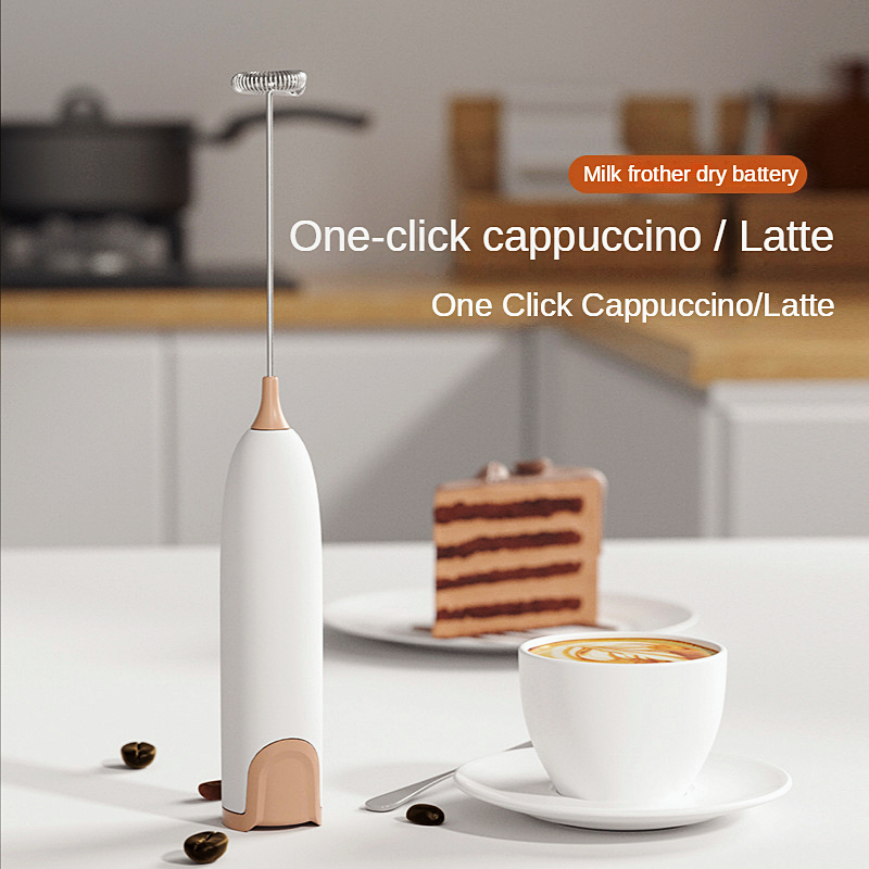 APPKER  เครื่องตีฟองนมไฟฟ้ามือถือกาแฟเครื่องตีฟองนมในครัวเรือนเบเกอรี่ครีม Frothe Whisk Mixer คนกาแฟ Cappuccino Creamer เครื่องกวนไร้สาย