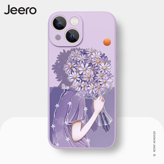 Jeero เคสไอโฟน เคสซิลิโคนนุ่มกันกระแทกน่ารักตลก เคสโทรศัพท์ Compatible for iPhone 15 14 13 12 11 Pro Max SE 2020 X XR XS 8 7 6 6S Plus พลัส HFE2272