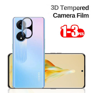 ฟิล์มกระจกนิรภัยกันรอยหน้าจอ เลนส์กล้อง 3D สําหรับ Oppo Reno8 T 5G Oppo A1Pro A98 A78 A58 A77 A57 A17k A17 A96 A15 A15s Reno8 T Pro + 4G 5G 1-3 ชิ้น