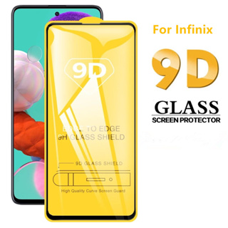 ฟิล์มกระจกนิรภัยกันรอยหน้าจอ 9D สําหรับ Infinix HOT 30i 30 Play NFC 20 20i 20S ZERO 20 5G 2023 4G Infinix 12 Pro Play 12i