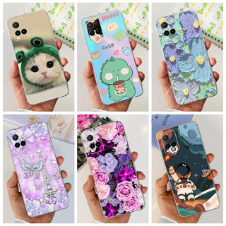 เคสโทรศัพท์มือถือ ซิลิโคนนุ่ม TPU ลายไดโนเสาร์ แมวน่ารัก สําหรับ Vivo Y33s 4G Y33t Y32 Y21 Y21a Y21e Y21G Y21s Y21t