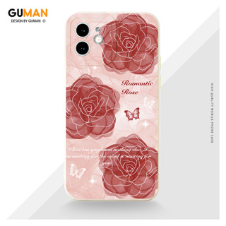 GUMAN เคสไอโฟน เคสซิลิโคนนุ่มกันกระแทกน่ารักตลก เคสโทรศัพท์ Compatible for iPhone 15 14 13 12 11 Pro Max SE 2020 X XR XS 8 7 6 6S Plus พลัส XYM1977