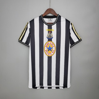 เสื้อกีฬาแขนสั้น ลายทีมชาติฟุตบอล NUFC NCU 97-99 ชุดเหย้า สไตล์วินเทจเรโทร