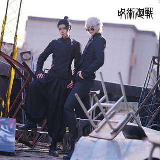 ชุดคอสเพลย์ Jujutsu Kaisen:Gojou Satoru/Getou Suguru Cosplay Costume ชุดนักเรียนมัธยม สําหรับนักเรียน