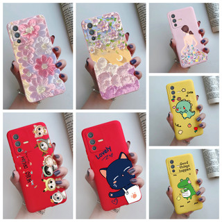 เคสโทรศัพท์มือถือ ซิลิโคนนุ่ม TPU พิมพ์ลายเจลลี่น่ารัก สําหรับ Vivo V23 V23e 5G V23e V 23e V 23 V2130 V2126