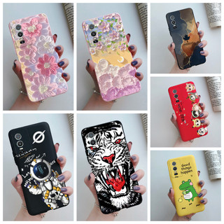 เคสโทรศัพท์มือถือ ซิลิโคนนิ่ม TPU ลายเจลลี่น่ารัก สําหรับ Vivo Y76 5G V2124 Y76 5G Y76