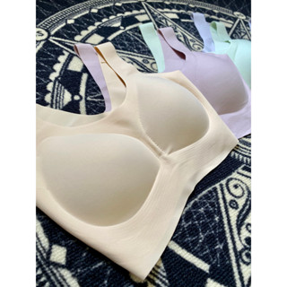 Hallohaa | Soft Bra เสื้อในไร้โครง ผ้านิ่มมาก ฟองน้ำไม่วิ่งไม่เปลี่ยนรูปร่าง สามารถซักเครื่องได้