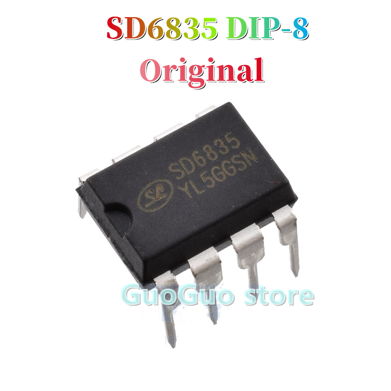 DIP-8 6835 SD6835 5pcs DIP8 Controller Power Management ชิป IC ใหม่ pxa9
