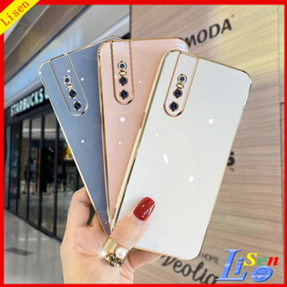 เคส Vivo V15 Pro เคส Vivo S1 Pro Y75 5G Y30 5G T1 5G V27 5G เคสโทรศัพท์มือถือ ขอบตรง ป้องกันเลนส์กล้อง สําหรับ ZBB