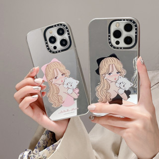 Mikko,ct เคสโทรศัพท์มือถือ ชุบเงิน ชุบไฟฟ้า พร้อมกระจก สําหรับ Iphone 11 14 13 12 11