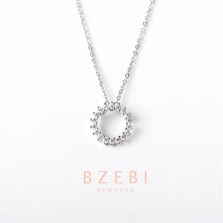 Bzebi สร้อยคอเงิน 925 จี้โอปอล หัวใจ เครื่องประดับแฟชั่น สไต ล์เกาหลี เครื่องประดับแฟชั่น พรีเมี่ยม ไม่จางหาย ใส่อาบน้ําได้ 1199n