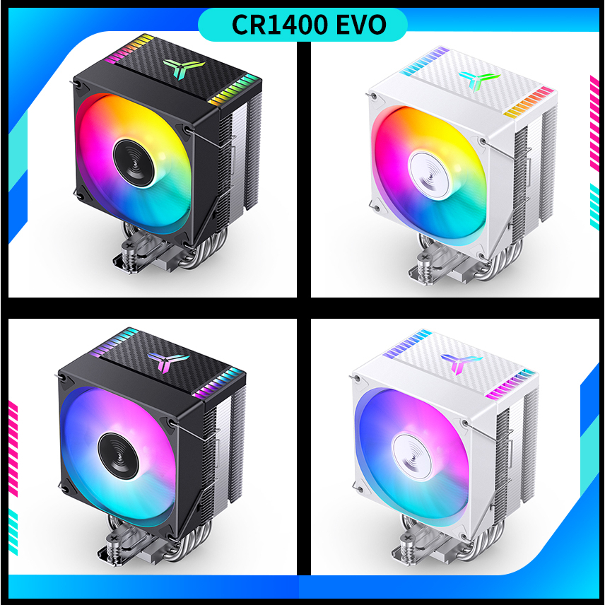 Jonsbo CR1400 EVO ARGB / Auto Color CR1000 EVO พัดลมระบายความร้อน CPU 4 ท่อความร้อน 92 มม. สําหรับ C