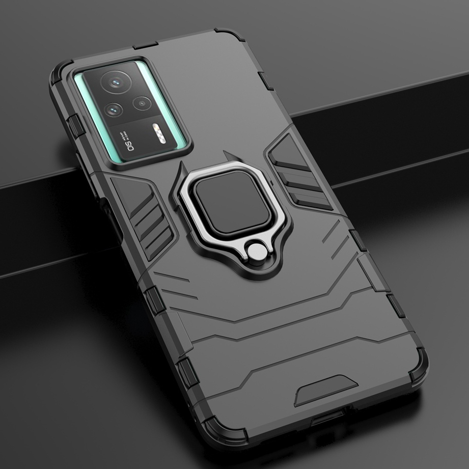 เคสแข็ง Xiaomi Redmi K70E K70 Ultra K80 Pro Case Armor Kickstand Cover Heavy-Duty Protector Housing 