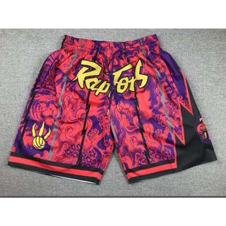 2023 nba Toronto Raptors red pockets limited basketball shorts