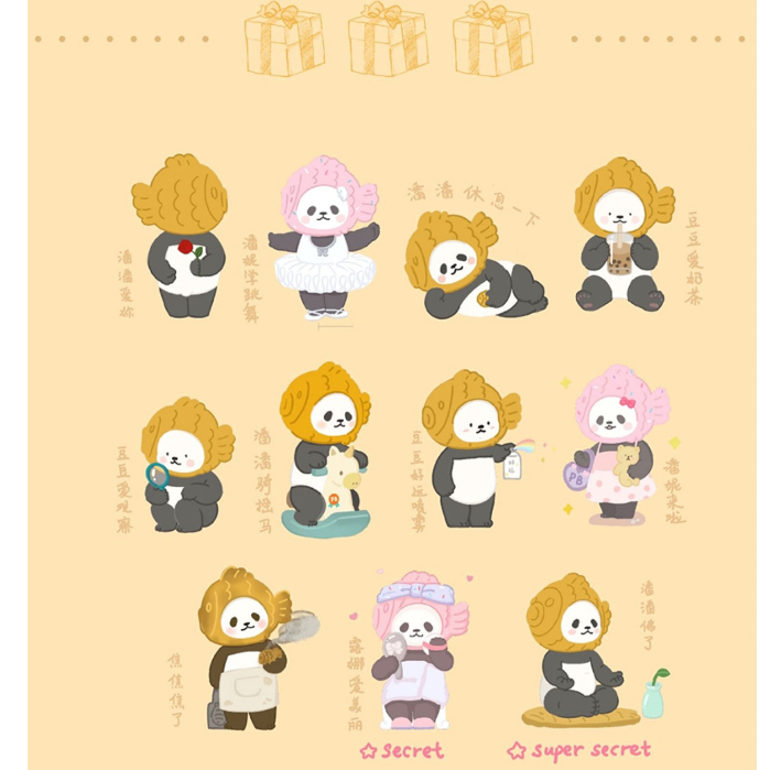 Planetbear mini panpan Series Snapper Panda ราคา ถูกที่สุด ดีลบีเคเค แกลเลอรีภาพที่ 9