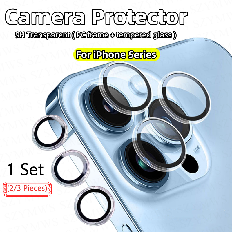 สําหรับiPhone 17 18 Pro Max Duo 17 16 15 14 13 Pro Maxกล้องเลนส์Protectorกระจกนิรภัยป้องกันโปร่งใสFull Protectorฟิล์ม