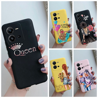 เคสซิลิโคนนิ่ม ป้องกันกล้อง กันกระแทก สําหรับ Vivo V25 V25e Case V2201 V2202 Vivo V25 V 25e