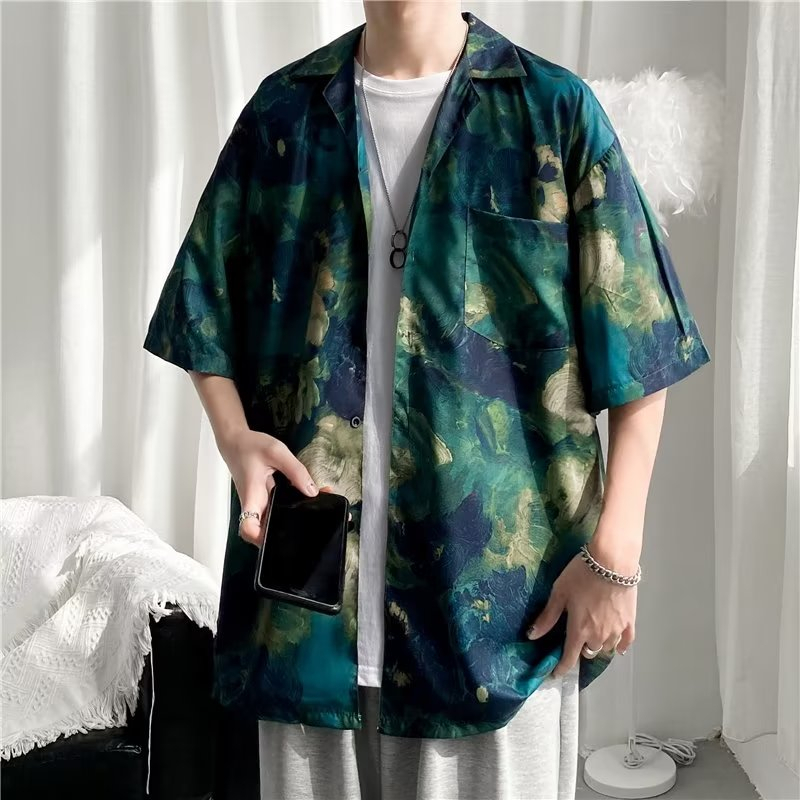 เสื้อฮาวาย เสื้อเชิ้ตผู้ชาย รุ่น 1302 - รูปที่ 4