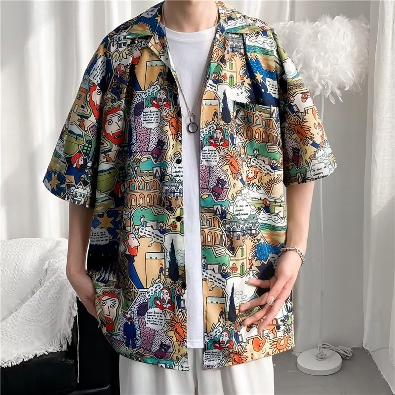 เสื้อฮาวาย เสื้อเชิ้ตผู้ชาย รุ่น 1302 - รูปที่ 5