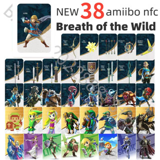 ชิปการ์ดเกม Zelda Amiibo The Legend of Zelda:Tears of The Kingdo Zelda Ghost God Sword 38 ชิ้น