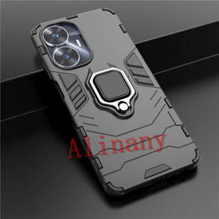 เคส Realme C55 พลาสติกแบบแข็ง Shockproof Phone Case Back Cover RealmeC55 ฝาครอบกรณี